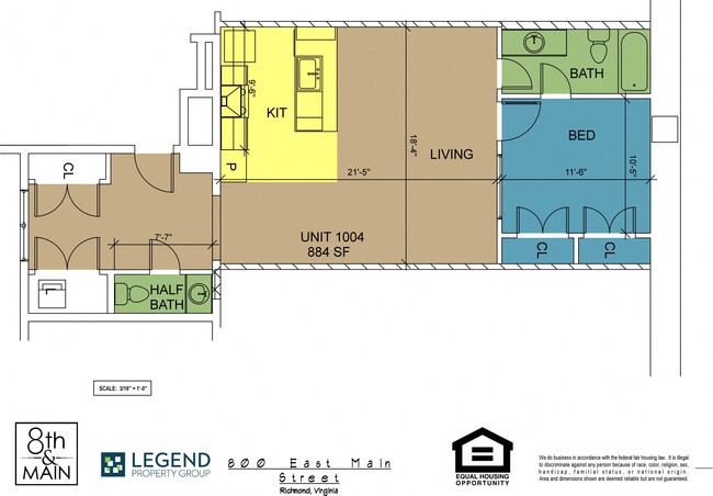 Floorplan - 8th and Main