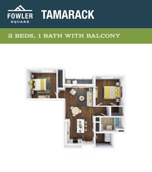 Floorplan - Fowler Square