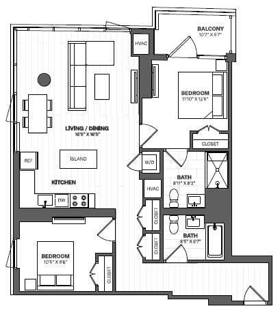 Floorplan - The Tides