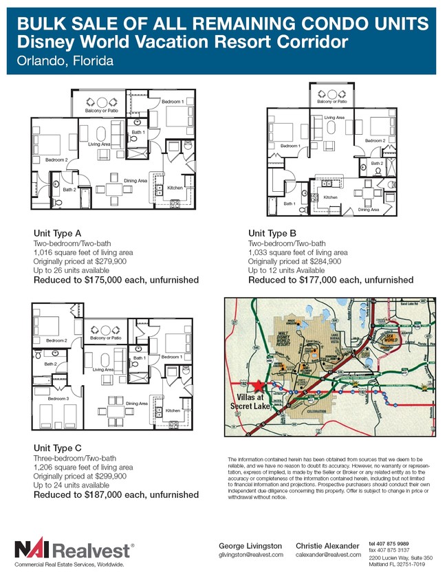 Floor Plans - Secret Lake Resort