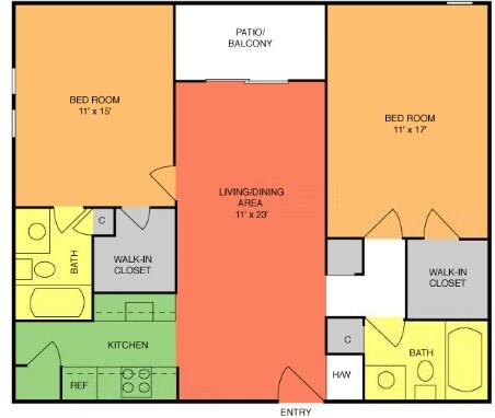 Golden Key Plan D - Artscape Apartments