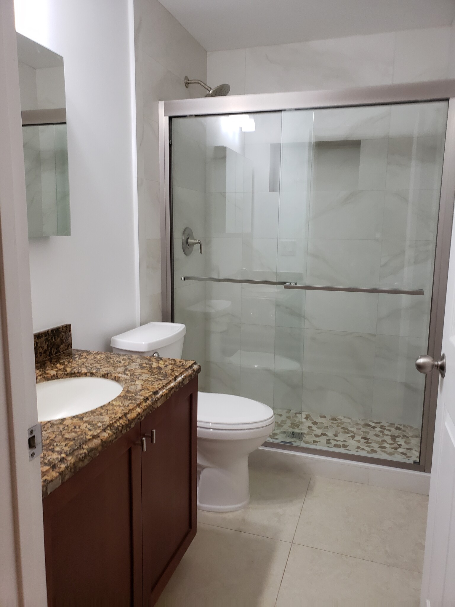 Guest bathroom - 9441 Boca Gardens Cir S