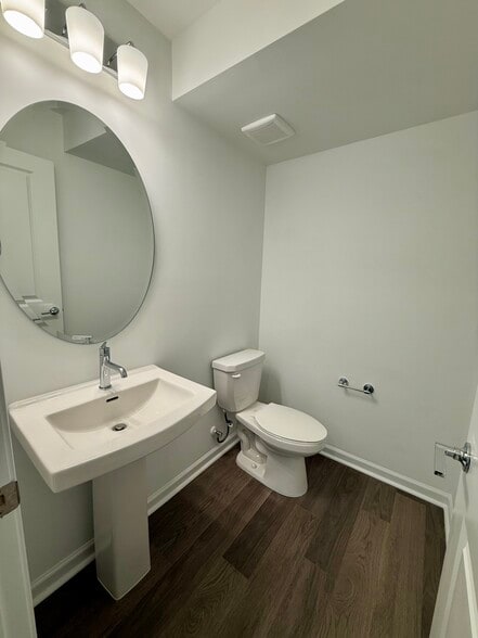 1st floor half bath - 414 Silver Star Blvd