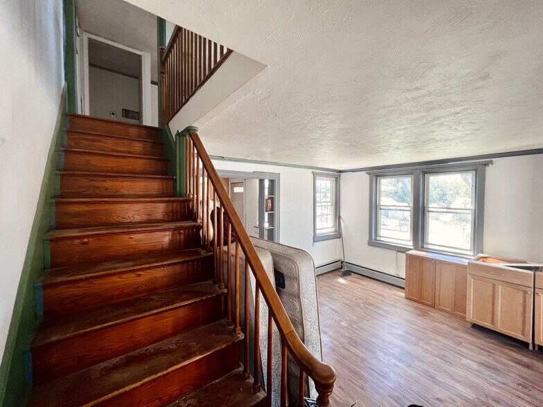 Staircase To Second Floor - 1102 Lancaster Ave