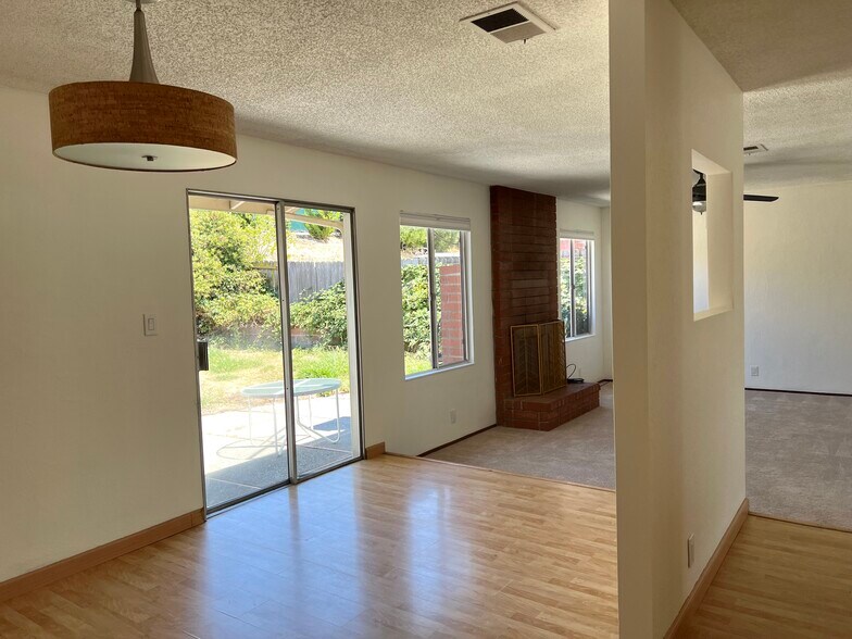 Dining room open to Living room, Kitchen and Backyard - 2533 Spencer Pl