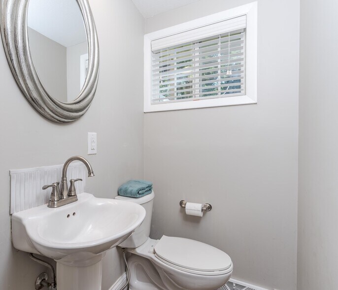 45S Half bath main level - 45 Whites Plz