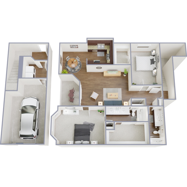 Floorplan - Richmond Towne Homes