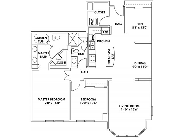 2BR/2BA - Heritage Landing