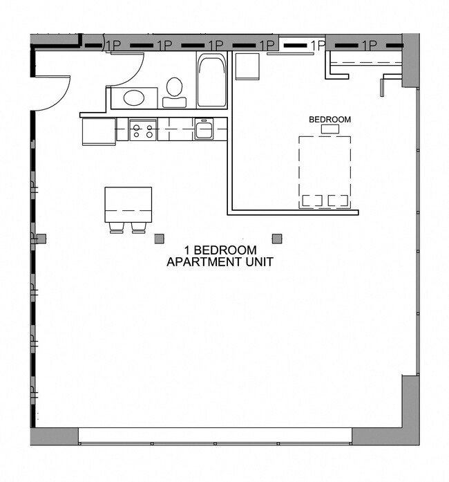 Floorplan - 340 Sibley Street Lofts