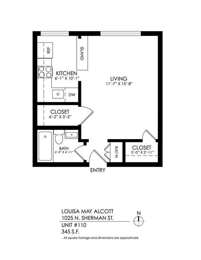 Floorplan - Louisa May Alcott
