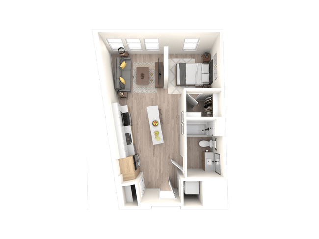 Floorplan - Tempo at Nine Mile Station Apartments