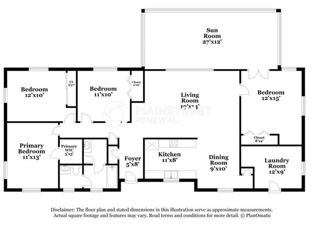 Building Photo - 3 Bedroom Pet-Friendly Home in ORLANDO, FL with Main Street Renewal