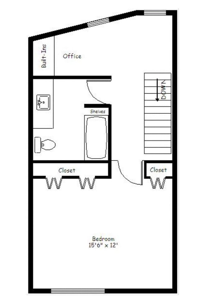 2nd floor - 5832 Pierce St