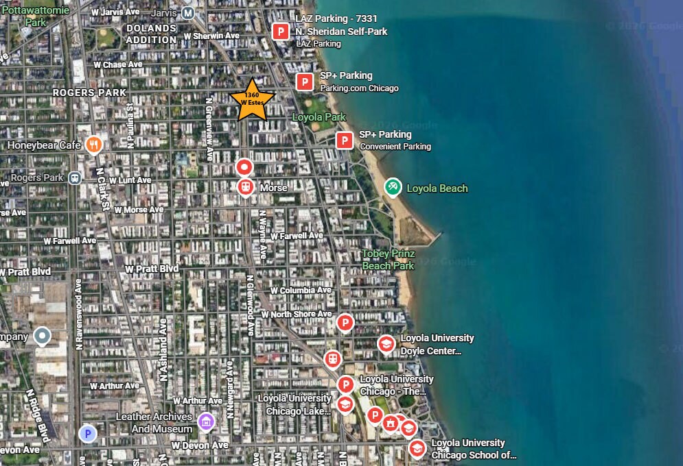 Walk to beach, restaurants, nightlife, groceries and Loyola University. - 1360 W Estes Ave