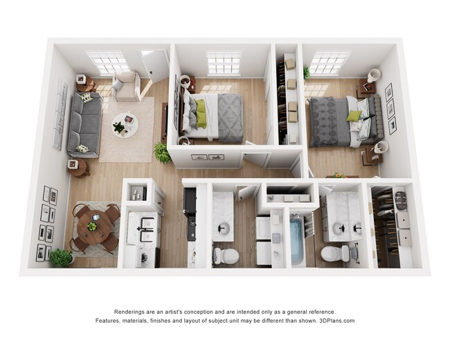 Floorplan - Dwell @ 1600 - College Station