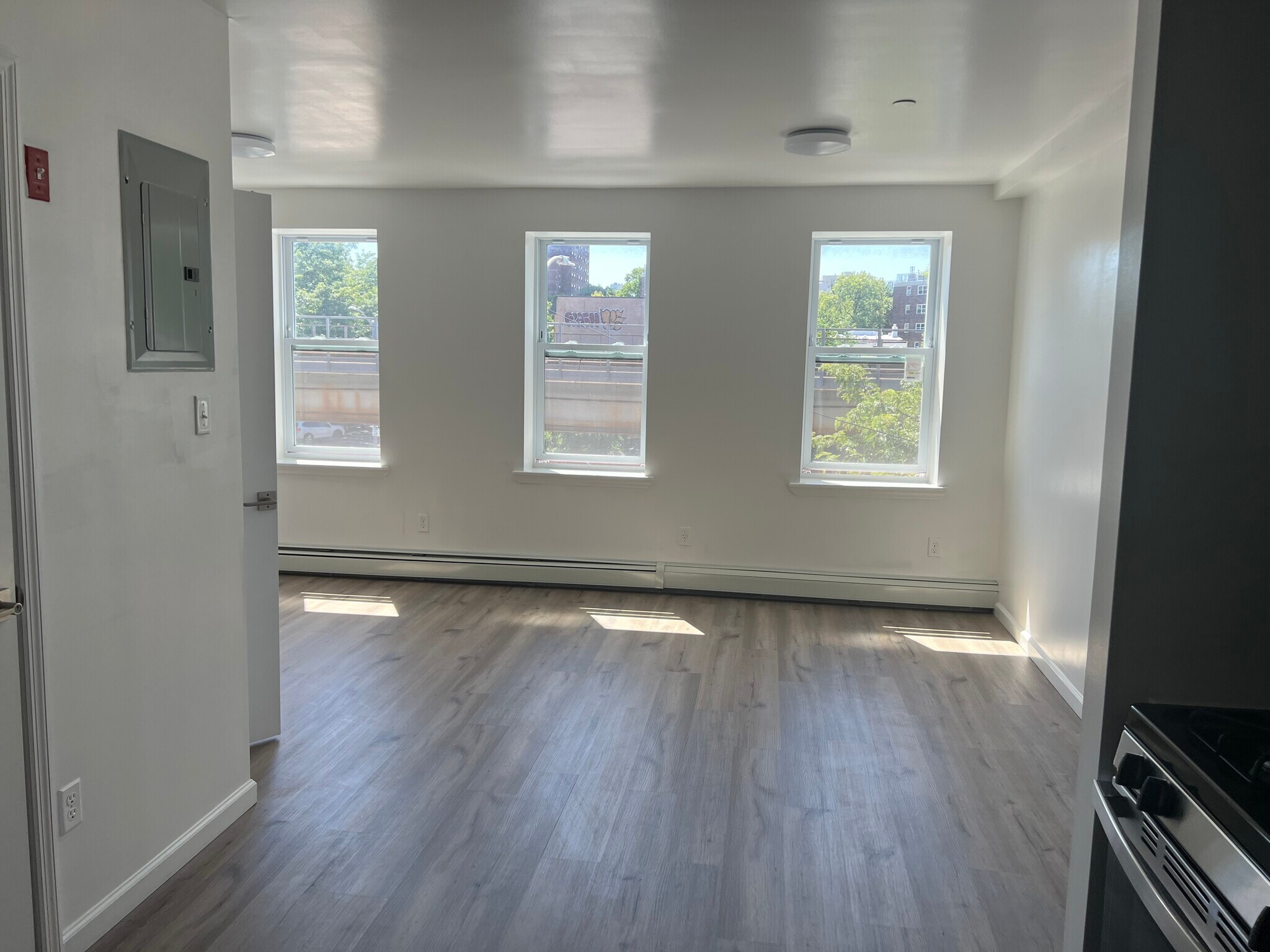 Living room windows - 1835 Atlantic Ave