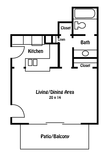 Studio - Santa Fe Village