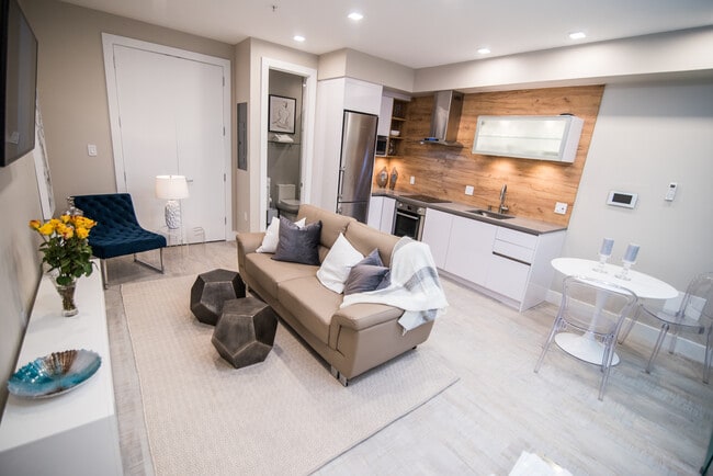 Living room Unit #1 - 1777 T St NW