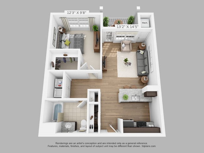 1 Bedroom 1 Bath - 747 - Westfield 41