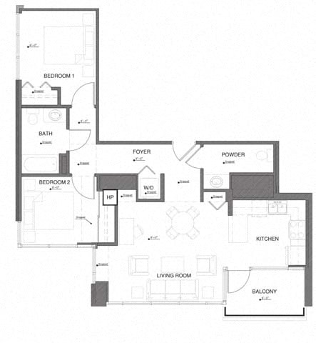 Floorplan - Vantage Pointe