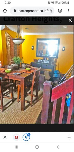 Formal dining room - 1117 Fredonia St