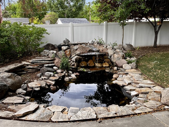 Waterfall & Pond - 13761 S Fort St