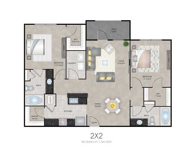 Floorplan - The Haven at Commons Park