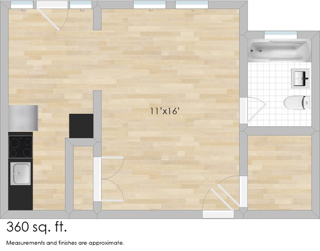 Floorplan - 804 Harrison St.