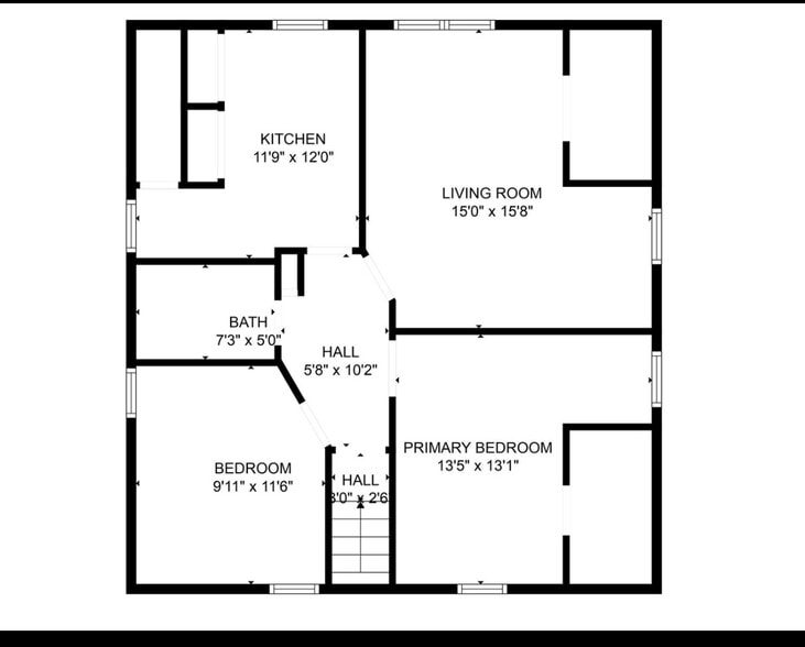 Unit 02 Floor Plan - 1126 7th Ave SE