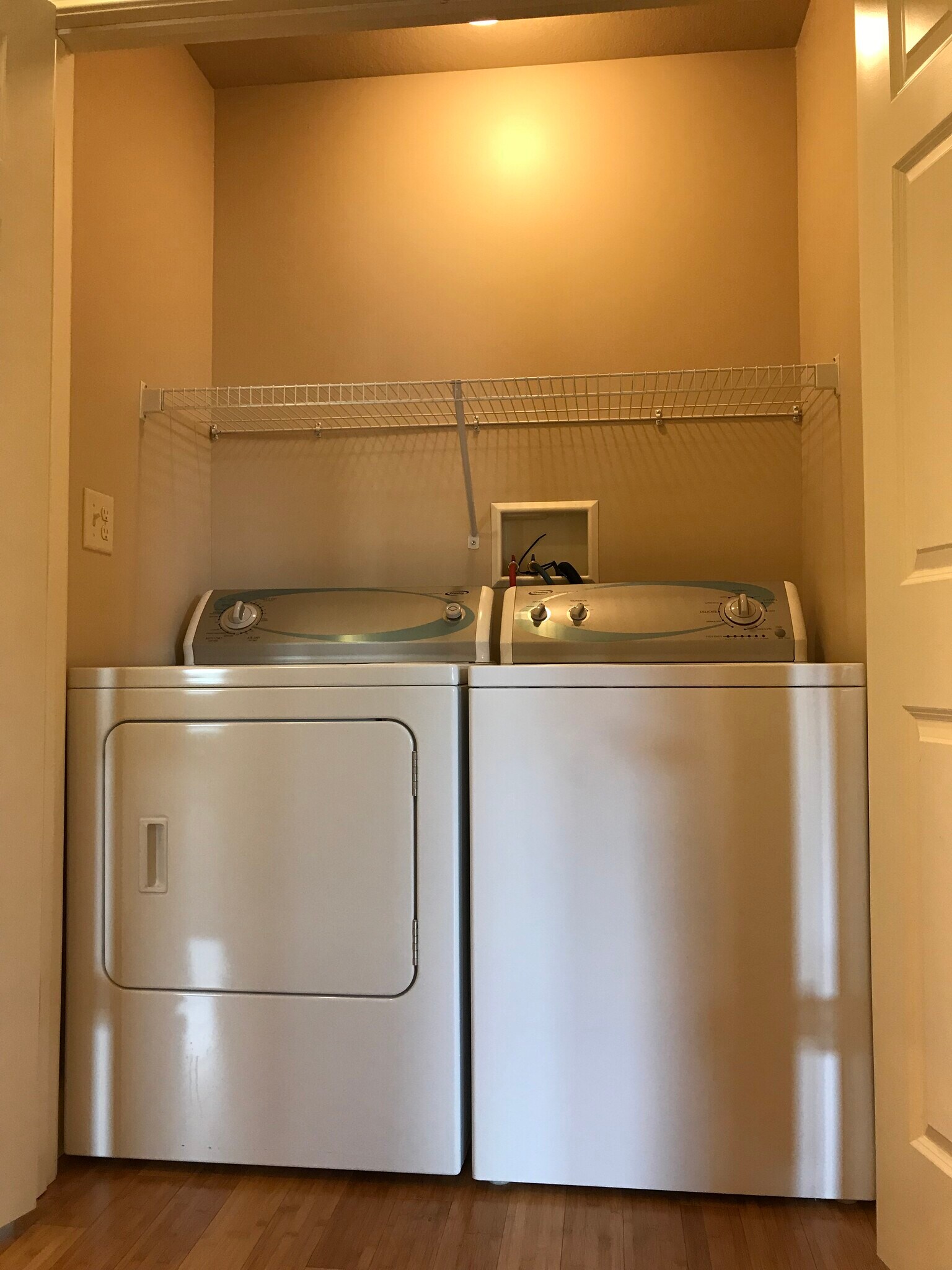 Main floor laundry - washer/dryer included. - 104 Scenic Drive