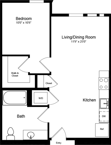 Floorplan - Potrero 1010
