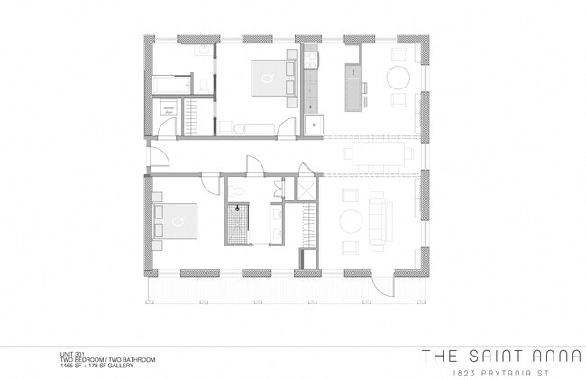 Floorplan - The Saint Anna