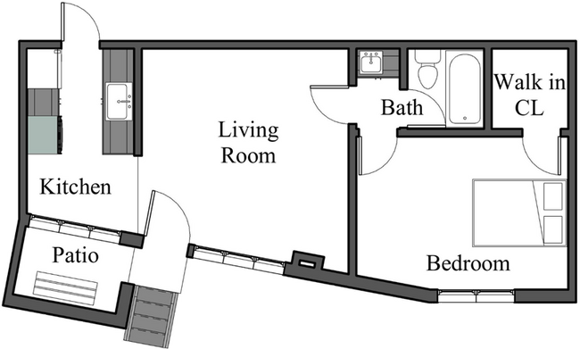 Floorplan - The Hilgard