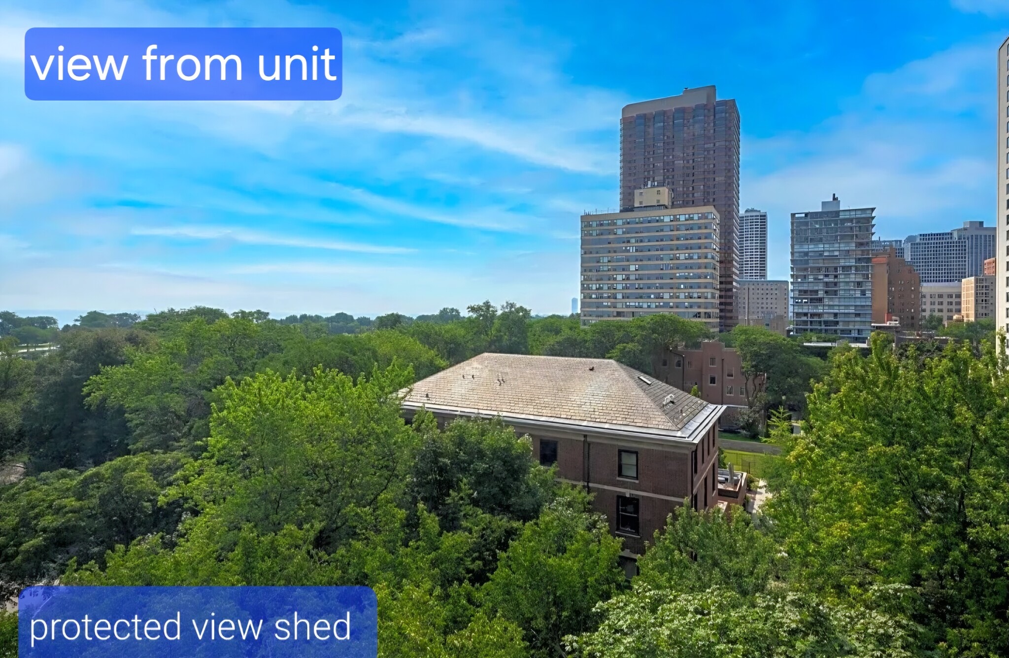 Longest protected view shed in Chicago - 3100 N Lake Shore Dr