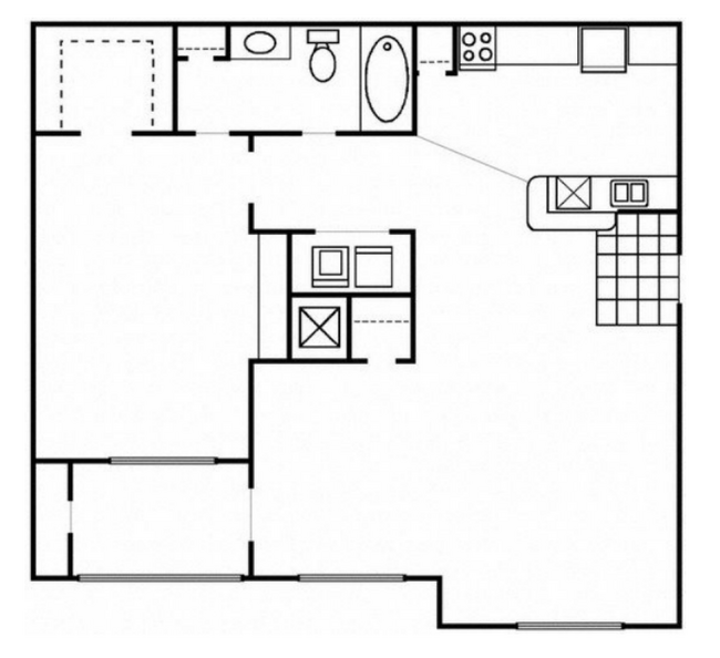 Floorplan - Northbrooke Apartment Homes