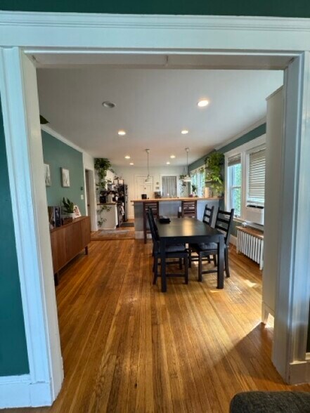 Dining room and kitchen - 25 Dalrymple St