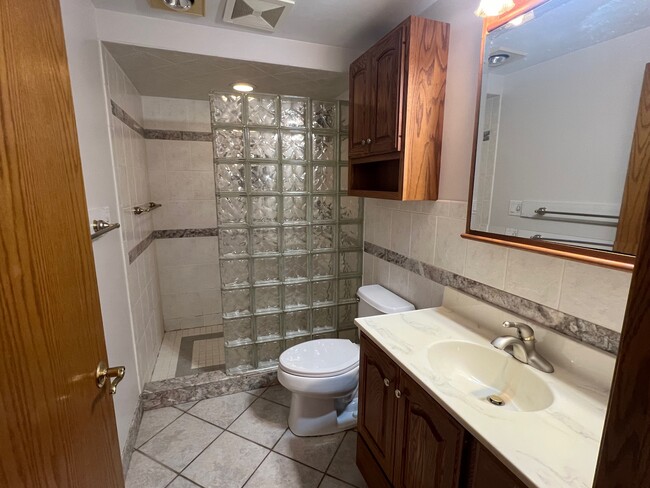 Downstairs bathroom - 1120 Lealand Rd E