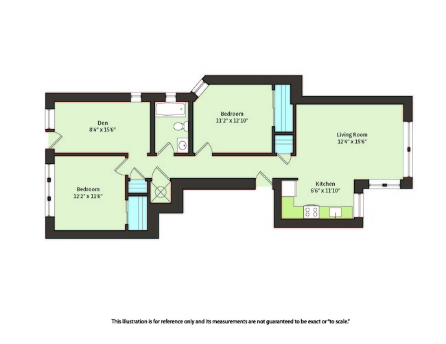 Floorplan - 5234-5244 S. Ingleside Avenue