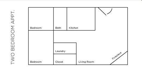 2BR/1BA - Best Apartments