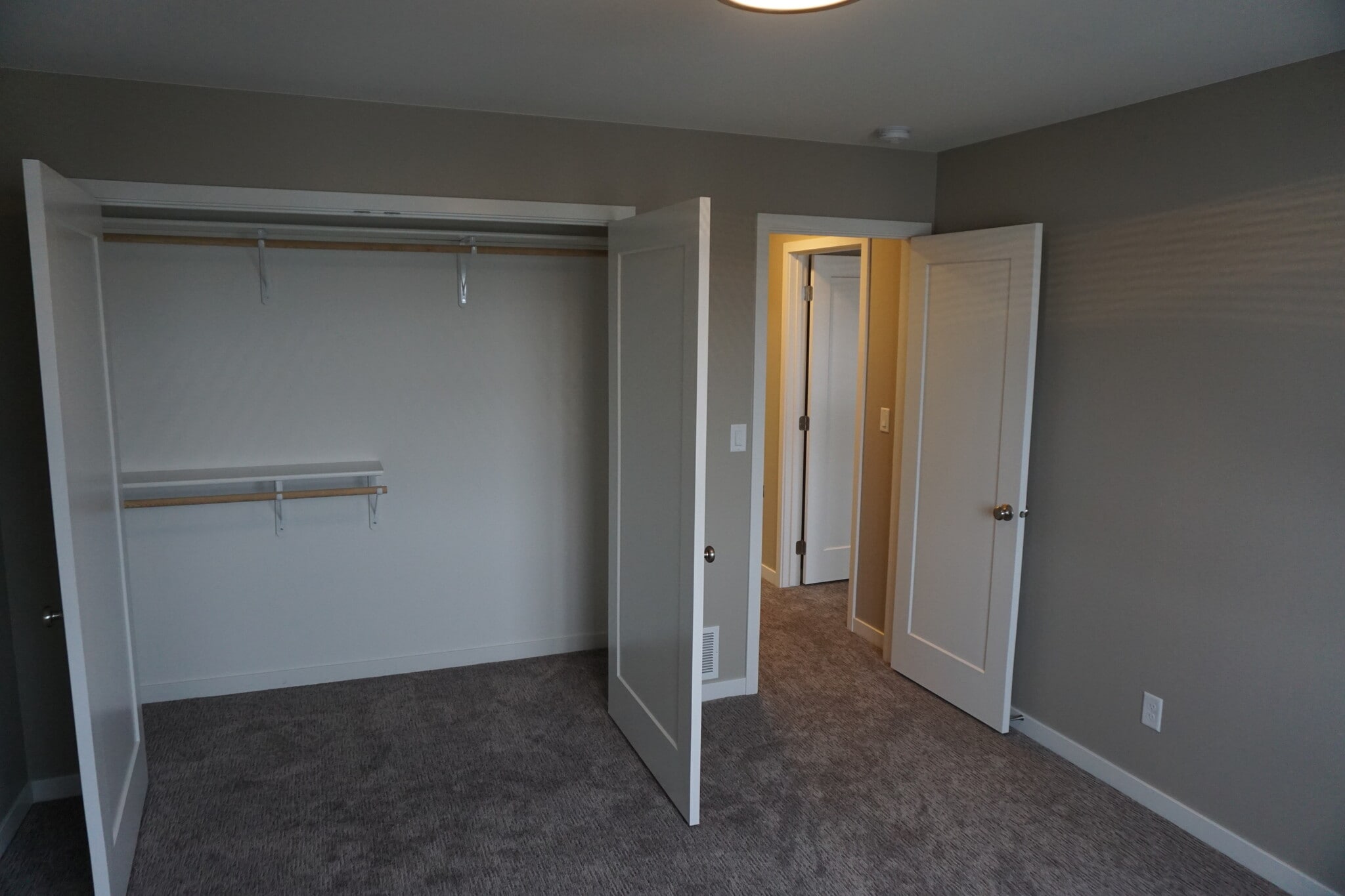 Bedroom 2 with large closet - 3805 Stacy Dr