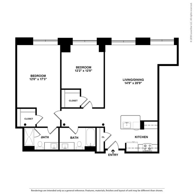 Floorplan - Residences at Mill 8 and 10 (A 55+ Senior Community)