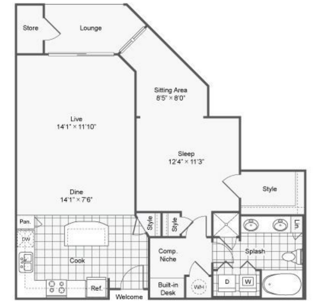 Floorplan - The Ren