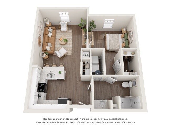 Floorplan - Oak Forest Pointe