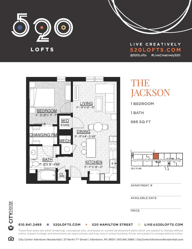 Floorplan - 520 Lofts