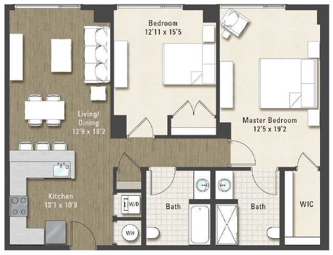 Floorplan - Stratus on Hudson