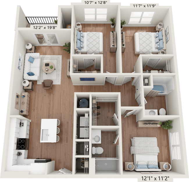 Floorplan - The One at Millington