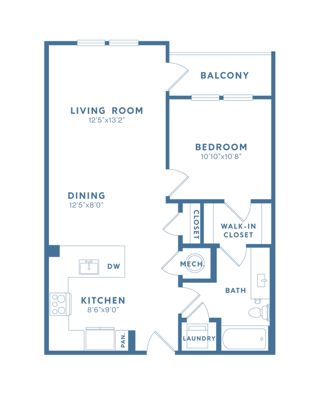 Floorplan - Maren Apartments