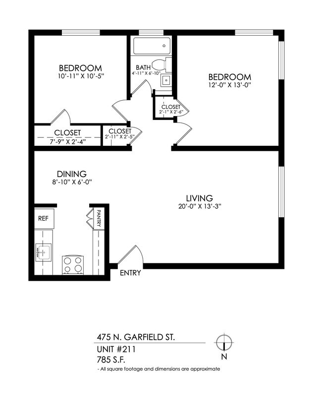 Floorplan - 475-501 Garfield