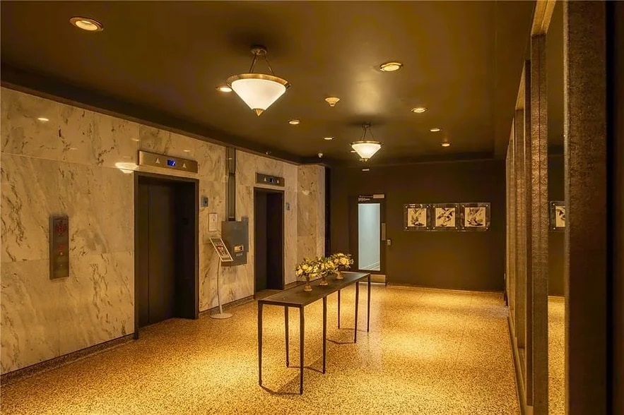 Lobby elevators - 620 Peachtree St NE