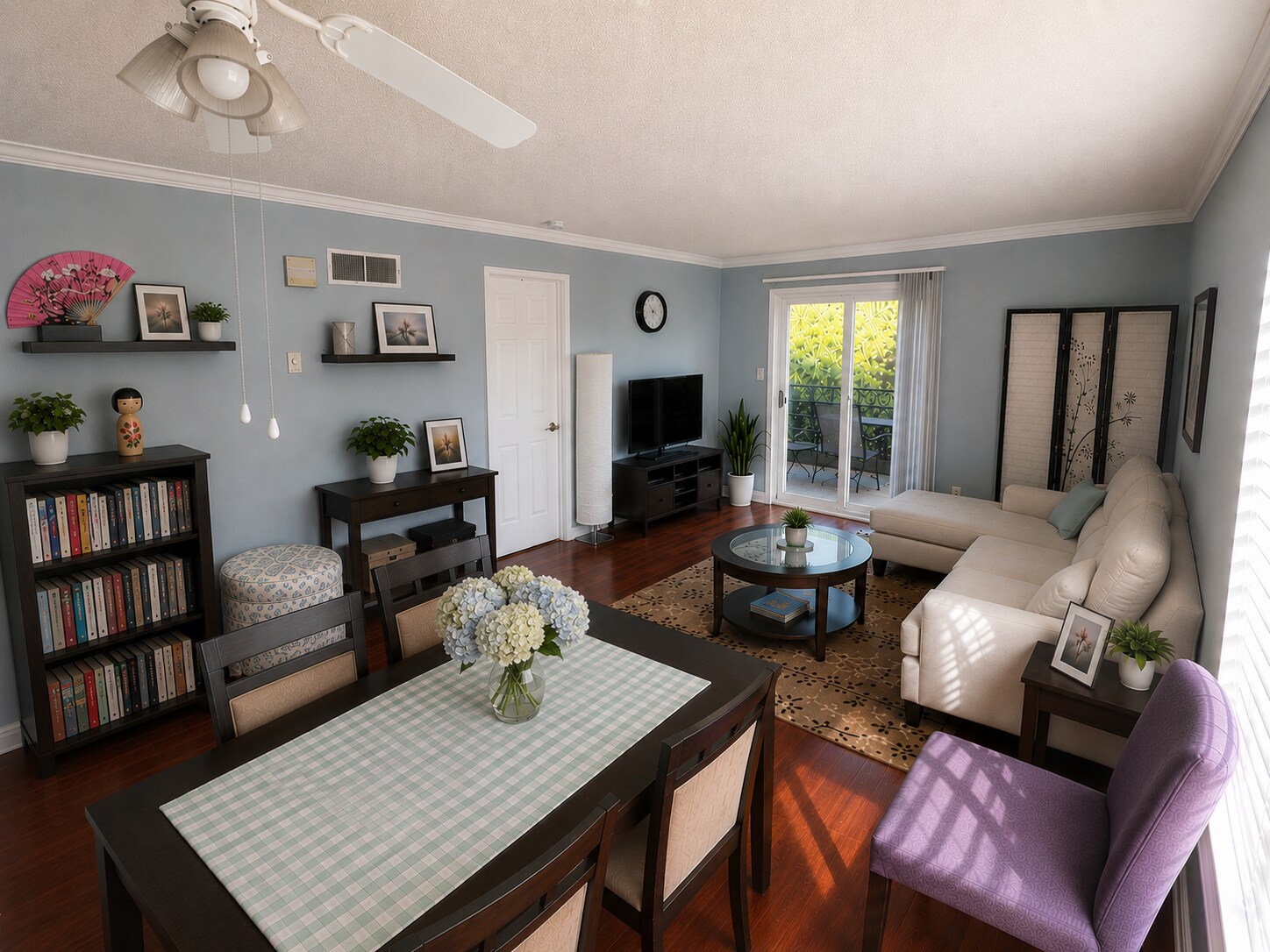 Dining/Living Area - 7565 Charmant Dr